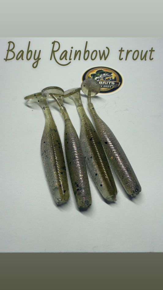 3.5" Swim Baits - 6 Count
